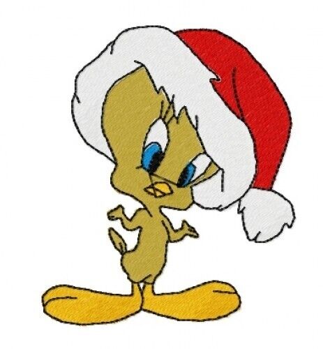 MASCHINENSTICKMOTIVE USB - WEIHNACHTEN LOONEY TUNES DESIGNS 4X4 CARTOONS - Bild 1 von 4
