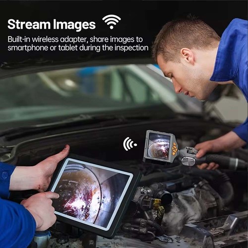 TESLONG Industrial Handheld Endoscope 5 IPS 1080P HD 1.5M Borescope Snake Camera - Picture 6 of 19