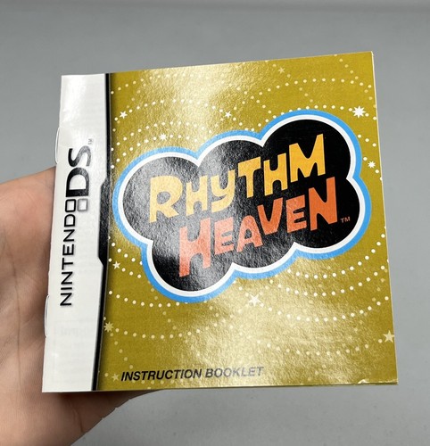 Estuche Original Nintendo DS Rhythm Heaven + Manual + Solo Insertos *Sin Juego* - Imagen 2 de 6