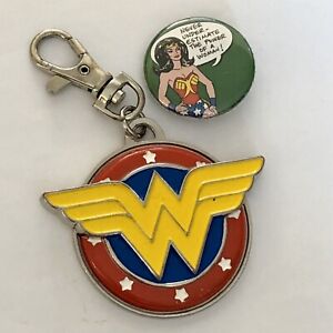 Wonder Woman ShieldSymbol brooch or magnet