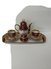 czechoslovakia tea set