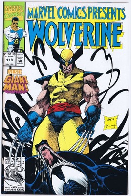 MARVEL COMICS PRESENTS # 118 US Comic 1992 WOLVERINE VENOM, PREVIEW OF DOOM 2099