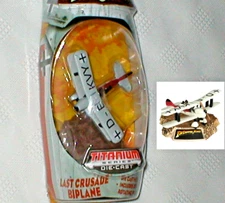 INDIANA JONES Titanium LAST CRUSADE BIPLANE Luftwaffe Aircraft Bi-Plane Fighter