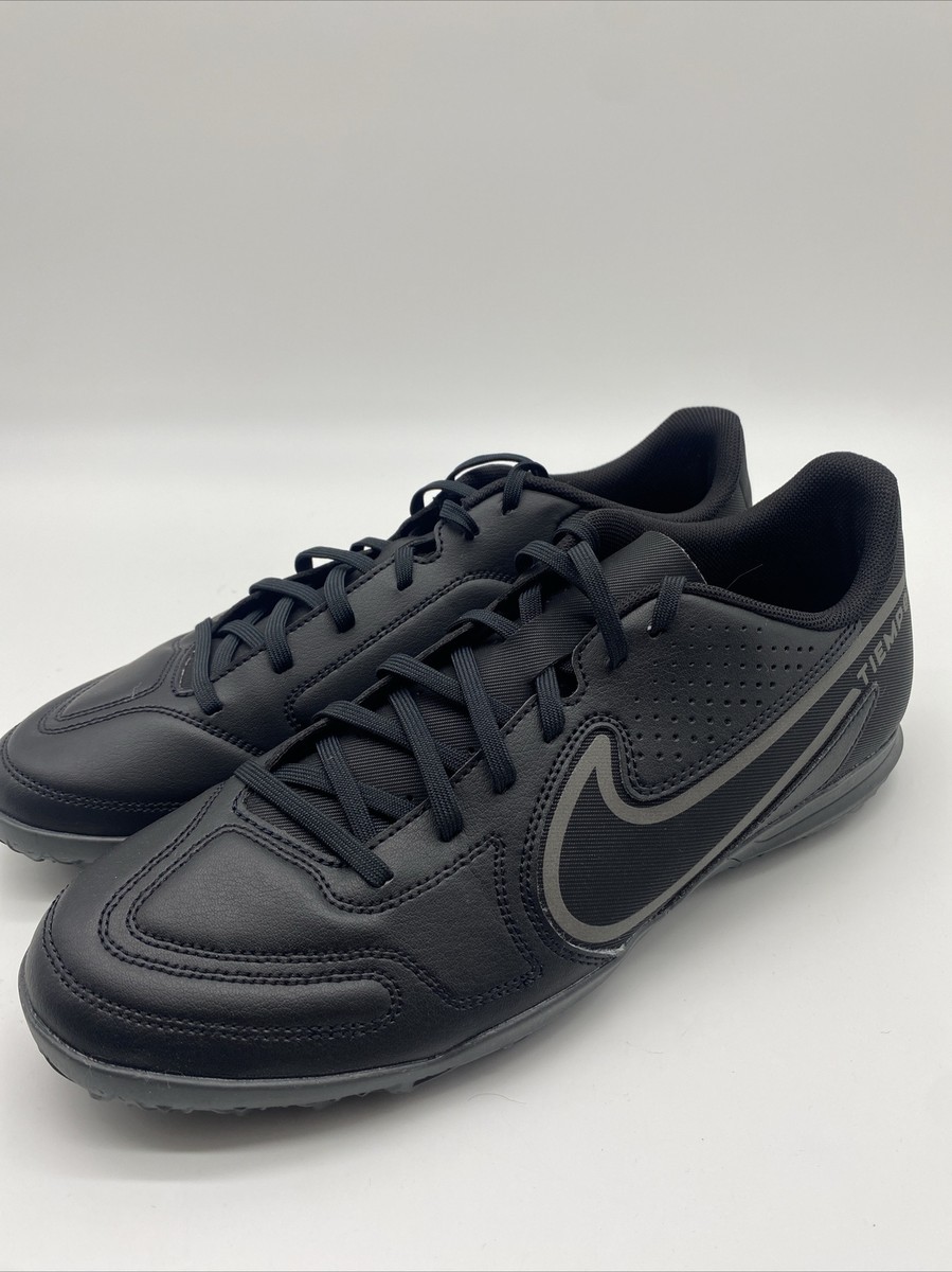 Nike Tiempo Legend 9 Club TF Black Iron Gray DA1193-004 Men's Size