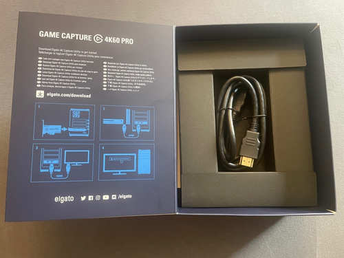 Elgato 4K60 Pro Capture Card in Originalverpackung mit allen Zubehör - neuwertig - Photo 4/4
