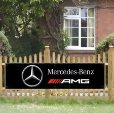 Mercedes AMG banner flag flag workshop new