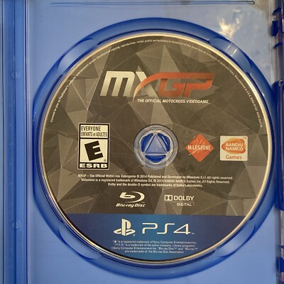 MXGP: The Official Motocross Videogame (Sony PlayStation 4) PS4