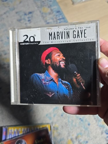 4** Cds Blues Soul Jazz Marvin Gaye Ray Charles Duke Ellington Louis Armstrong - Foto 10 di 12