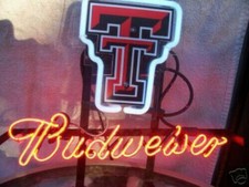 Red Texas Football Club BVD Neon Signs Gift Decor Wall Acrylic 14