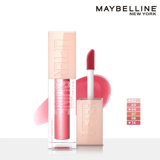 MAYBELLINE NEW YORK] Lifter Shine Lip Gloss with Hyaluronic