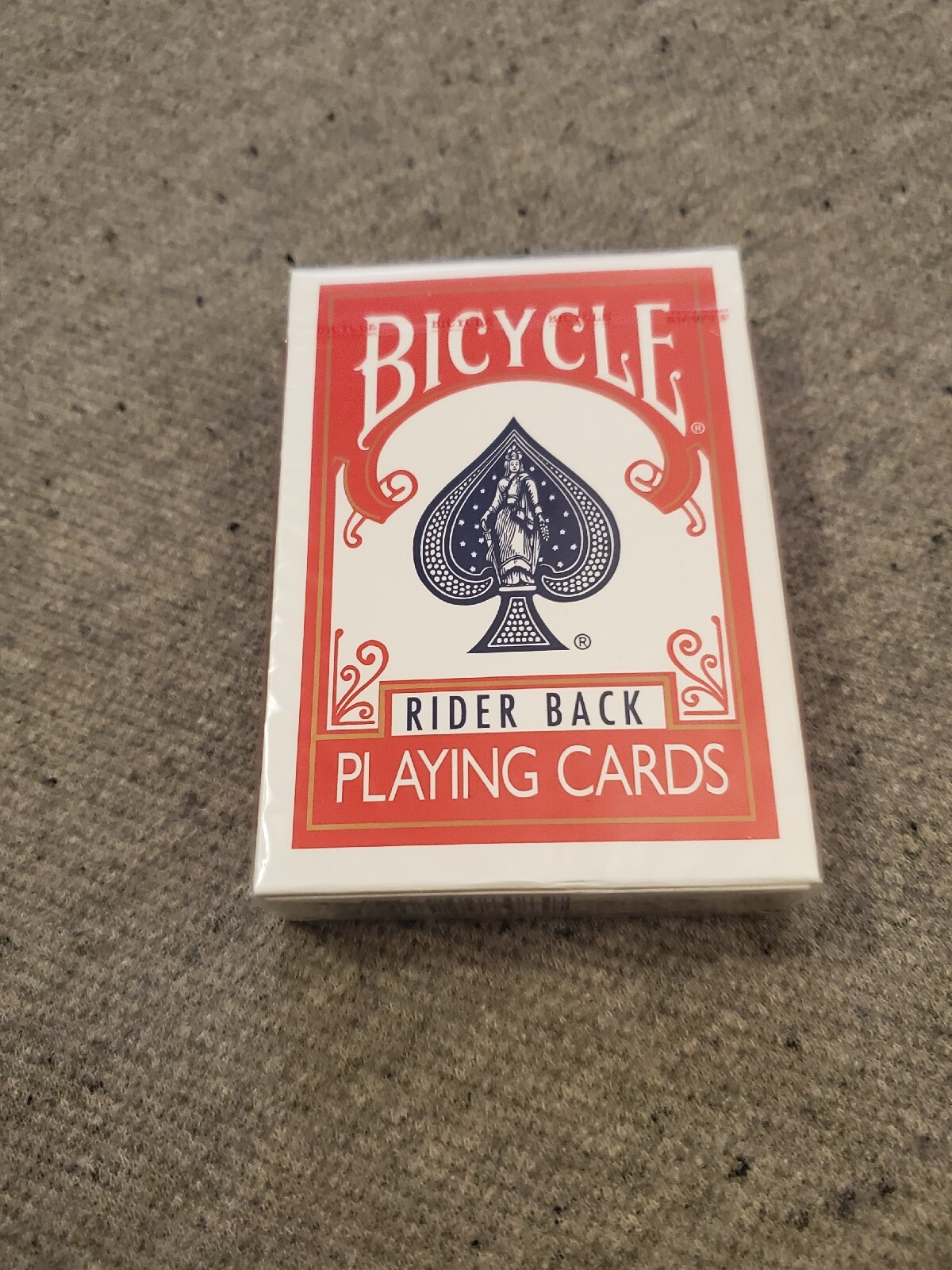 Unopened Sealed Deck of Bicycle Playing Cards 808 Rider Back Tax Stamp ...