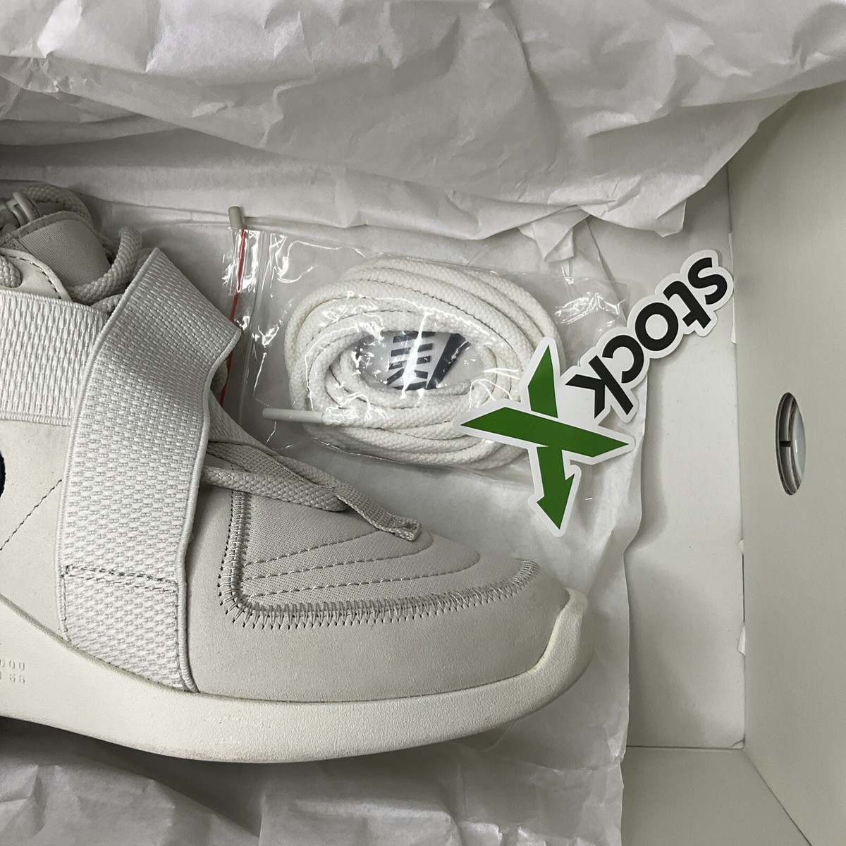 Nike Air x Fear Of God 1 Men Sz 5 Raid Light Bone Sneakers  display picture 1