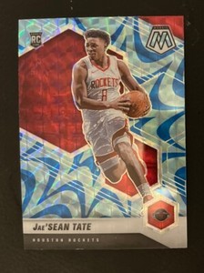 2020-21 Jae’Sean Tate Panini Mosaic Blue Reactive Rookie RC# 214 (L1)