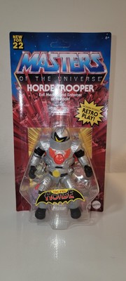 Masters Of The Universe Origins Horde Trooper Action Figure - 5.5" Poseable Collectible With Accessories