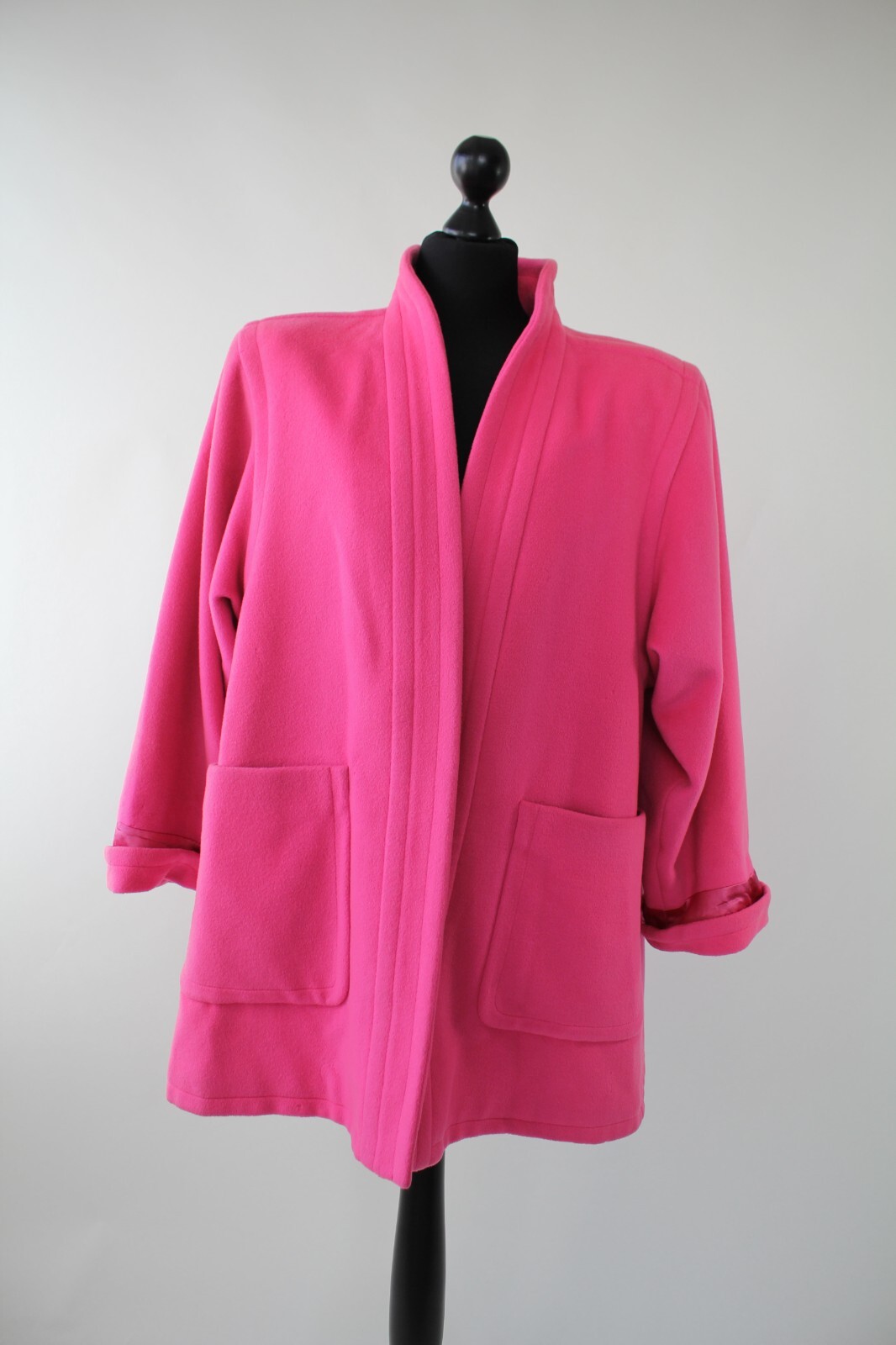 CAPPOTTO DI LANA VINTAGE YVES SAINT LAURENT RIVE GAUCHE TAGLIA 36