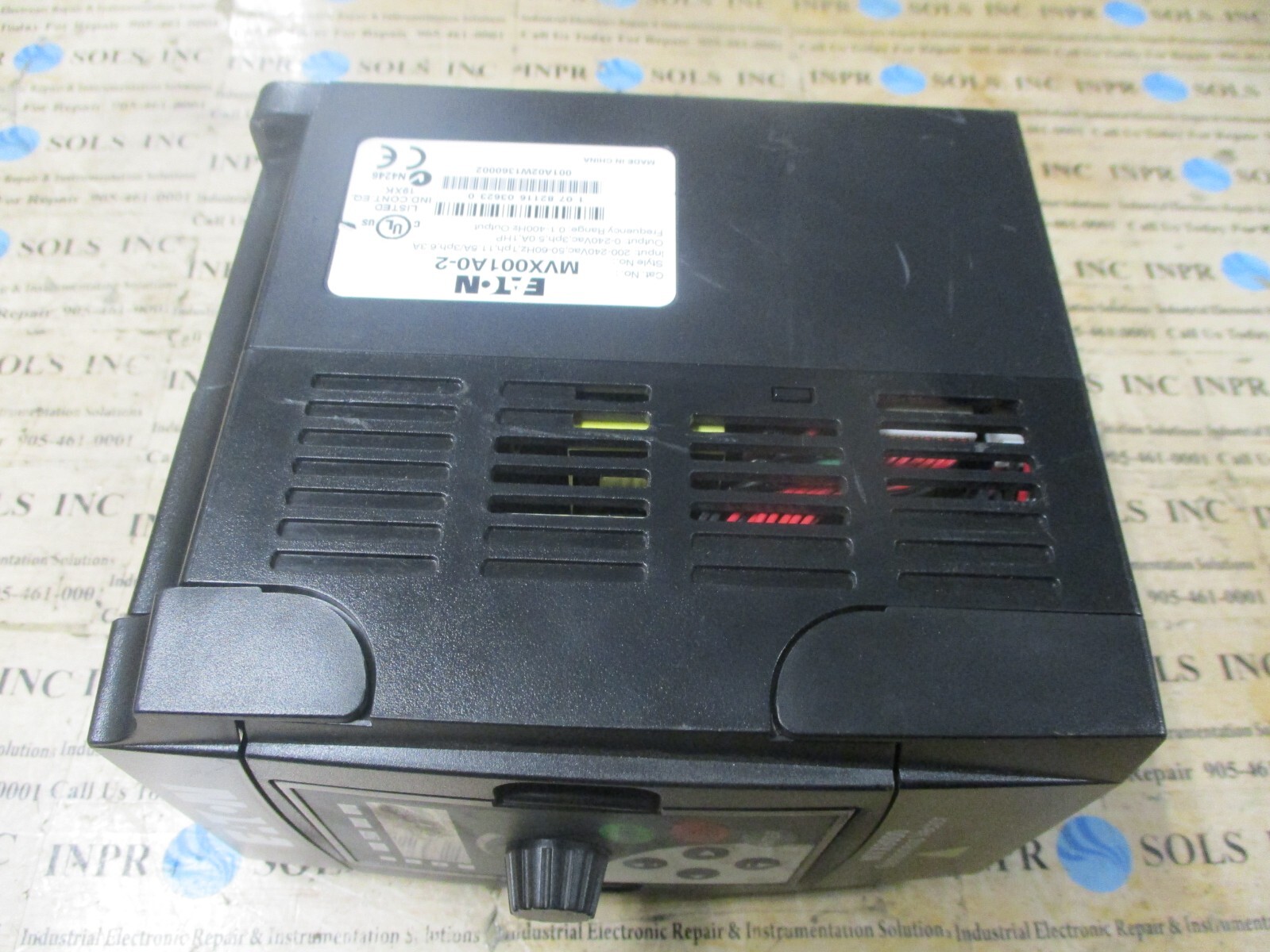 EATON MVX001A0-2 MVX9000 Sensorless Vector AC Drive 200-240VAC 1HP 5A ...