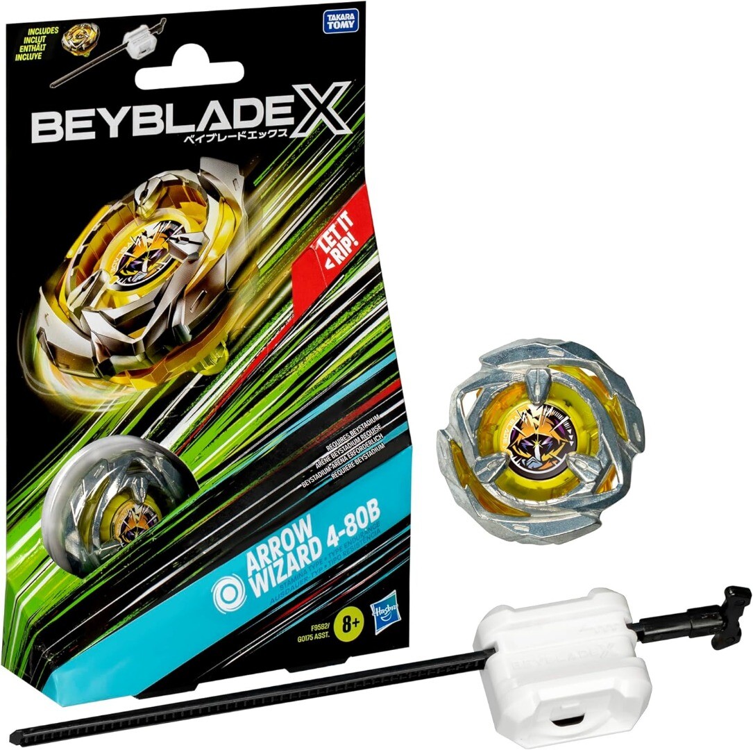 Beyblade X Starter Pack Arrow Wizard 4-80B | eBay