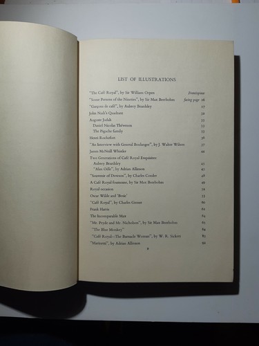 Café Royal: Ninety Years of Bohemia (1st Ed, 1955) - Picture 2 of 4