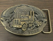 American Trucker Belt Buckle