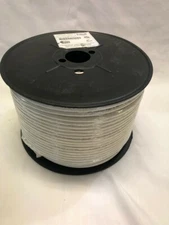 Perfectflex Cable 6 Series 500 Feet Trishield White PVC Coaxial Video Cable