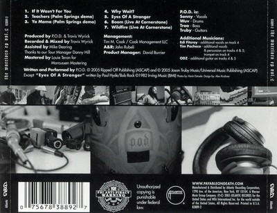 P.O.D. - THE WARRIORS EP, VOL. 2 [EP] NEW CD