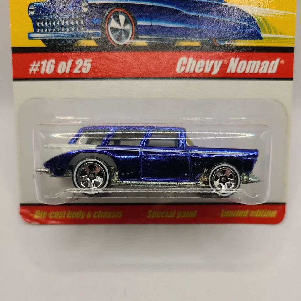 Hot wheels classics series 1 Chevy Nomad BLUE. NICE! - Image 2 of 4