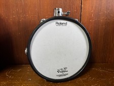 Roland PD-128-BC V-Pad 12" Dual Trigger Mesh Drum Pad - Black Chrome No.1