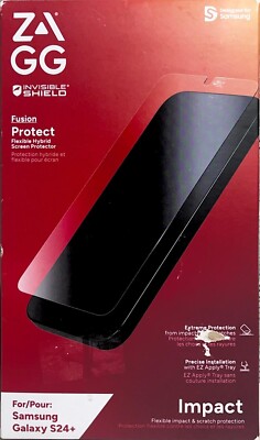 ZAGG Samsung Galaxy S24+ Invisible Shield Fusion Screen Protection