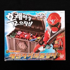 Bandai Power Rangers Gokaiger GOKAI TREASURE BOX SET Ranger-key Captain Force