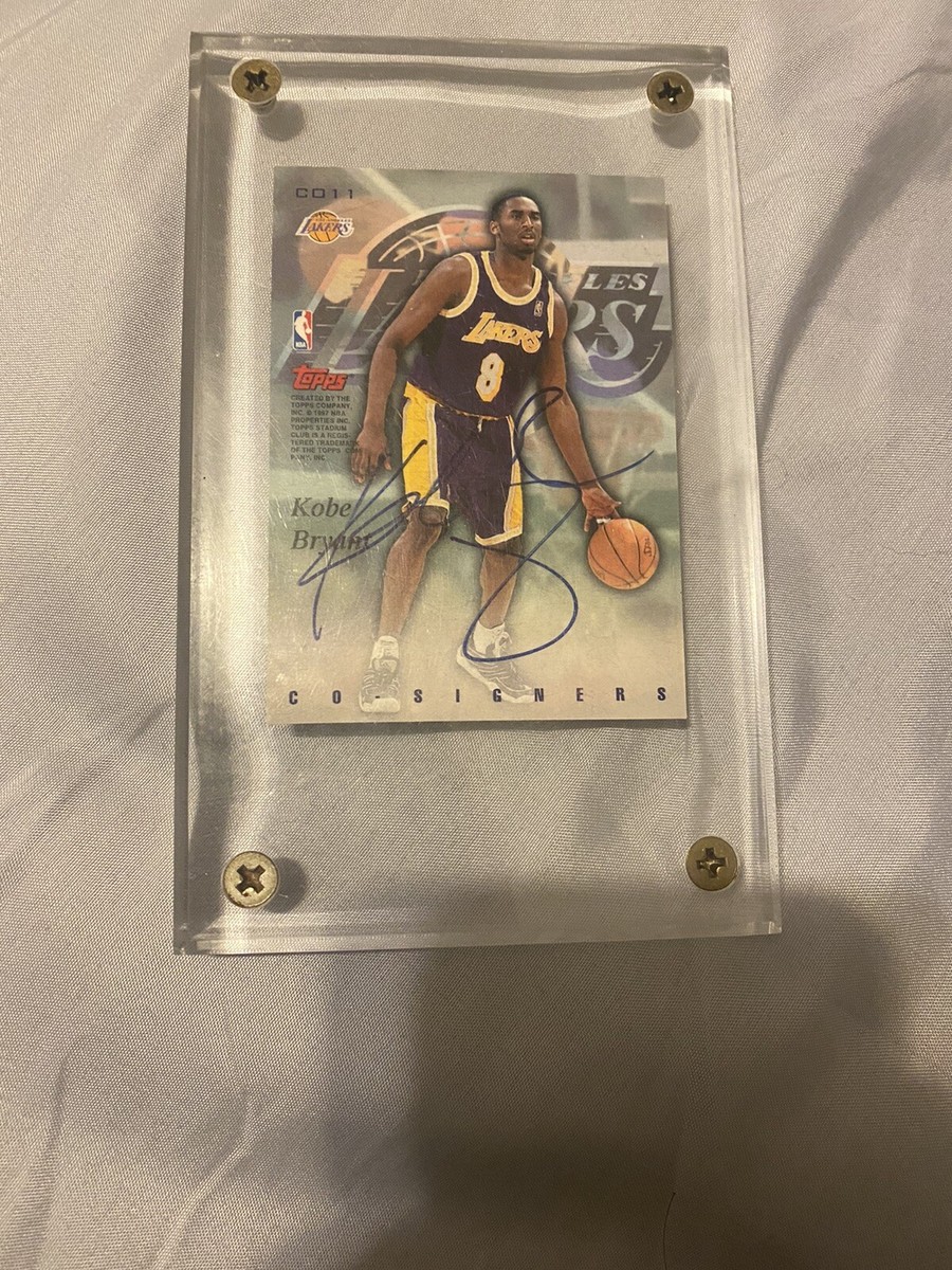 NBAサインkobe bryant AUTO証明書 有 Kobe Bryant Panini Auto 25/25 Autograph Card | eBay