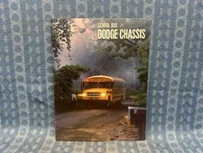 Dodge School Bus S500 y S600 1969 folleto de ventas original