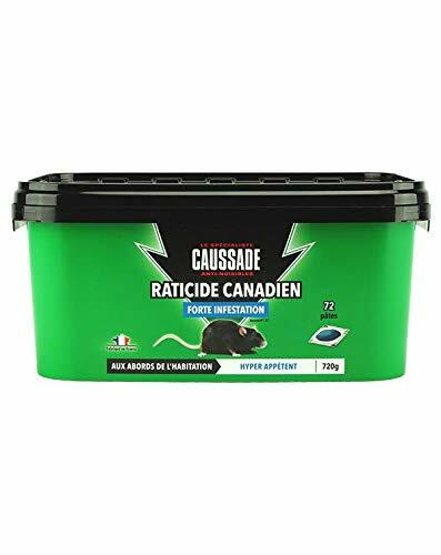Raticide canadien contre l'invasion de rats solution pates securisees