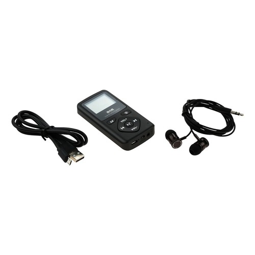 Portable Pocket Digital FM DAB/DAB+Radio+Earphone MP3 Bluetooth 4.0 Player Black - Picture 4 of 13