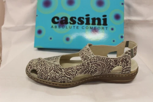 LADIES SHOES/FOOTWEAR - Cassini Magic shoe henna SIZE 37/6 - Picture 3 of 4