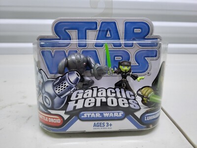 Super Battle Droid & Luminara Unduli STAR WARS Galactic Heroes NEW MOC D1