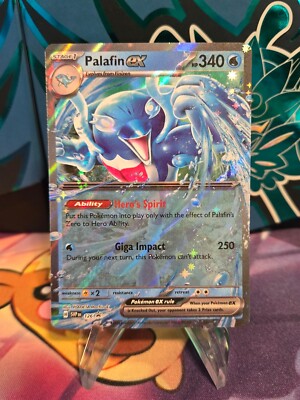 Pokmon TCG Palafin ex SVP 126 Ultra Rare Scarlet & Violet Black Star Promo  NM/M | eBay