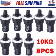 8X 10K Resistance LA42DWQ-22 Governor 22mm Rotary Potentiometer Converter NEW