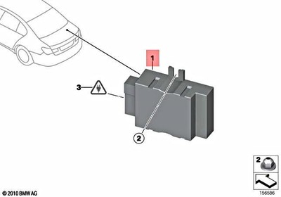 Genuine BMW Fuel Pump Driver Module 16-14-7-411-596