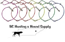 New 5' Cable Hunting Dog Tree Leads / Leashes (Heavy Duty Cables & Snaps)