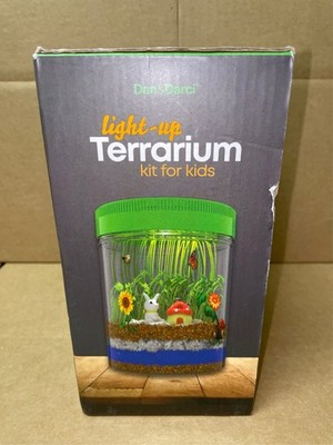 Dan & Darci STEM Light-up Terrarium Grow Kit Built-in LED Glows