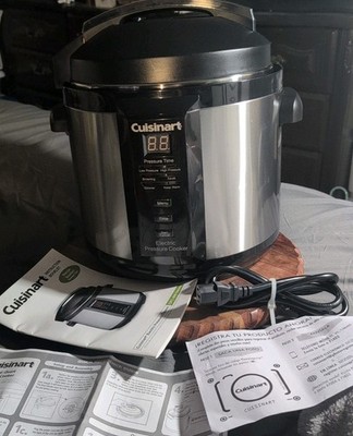 Cuisinart Electric Pressure Cooker CPC-600N1- 6 Quart 1000W Stainless Steel Nice