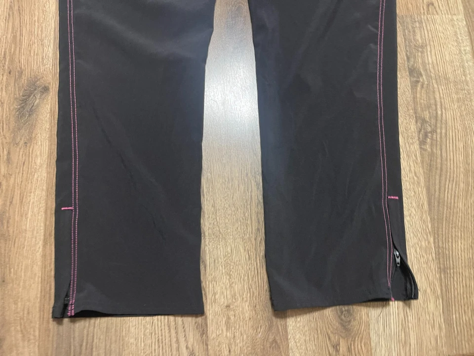 Pantalones ScrubStar, ¿talla grande para mujer? Negro Rosa, Pantalones Médicos, Pull On Foto 3 de 4