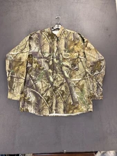 Gamehide Realtree Camo Hunting Shirt XL Long Sleeve Button Front Outdoor