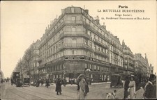 Ak Paris IX, La Mutuelle Europeenne, Boulevar...