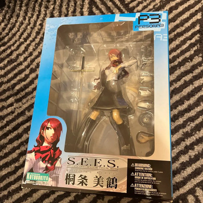 Persona 3 S.E.E.S. Kirijo Mitsuru 1/7 Scale Painted Figure Kotobukiya Japan New