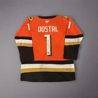 Lukas Dostal Signed Autographed Anaheim Ducks Hockey Jersey BAS Beckett COA L