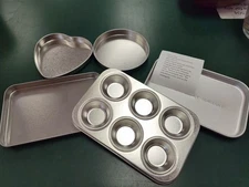 5pc Deluxe Pan Set Compatible with Easy Bake Ultimate Oven