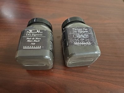 Sennelier Dry Pigment - Mars Black 759 - 180g - Pack Of 2