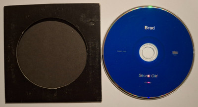 BRAD Secret Girl 1997 AUSTRALIA Card Promo CD RARE!! Stone Gossard PEARL JAM Oz