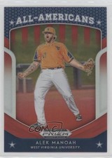 2019 Panini Prizm Draft Picks All-Americans Red Prizm Alek Manoah #55 05gv